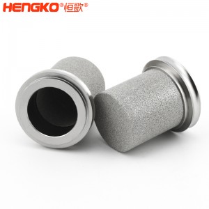 厂家生产不锈钢粉末烧结滤杯,过滤精度0.1μm~120μm