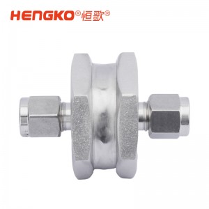 不锈钢高精度全焊接直通型过滤器卡套管接头