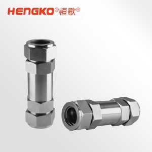 工艺气体专用过滤器_高纯UHP超纯气流微粒直通一体式过滤器