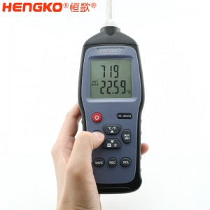 手持式高温型温湿度巡检仪_用于各种工业环境温湿度抽检