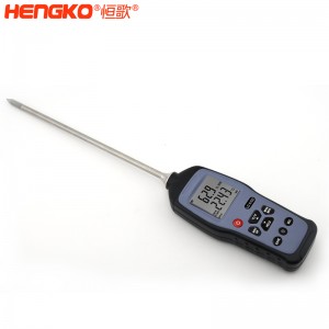恒歌生产多功能便携式数字温湿度巡检仪 高精度高灵敏用于实验室