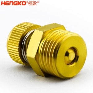 厂家批发HSD型可调节青铜消声消音器多规格耐高温消音降噪，用于电磁阀气动静音器接头