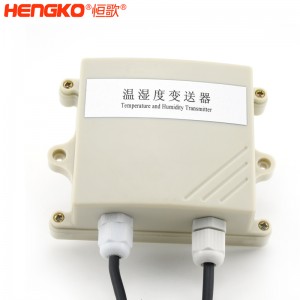 工业壁挂式RS485国产温湿度变送器_防水高灵敏测量精准i2c温湿度传感器