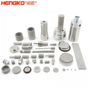 恒歌定制烧结金属多孔材料,快速流通均匀分离药液金属多孔材料