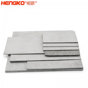 恒歌厂家定制金属多孔材料,耐高温抗腐蚀用于化学制药多孔金属板