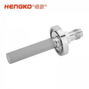 DF系列400°C高温超纯气体扩散器丨半导体真空腔体气体过滤器
