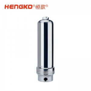 不锈钢旋风式气水分离器_气源过滤器_压缩空气精密过滤器
