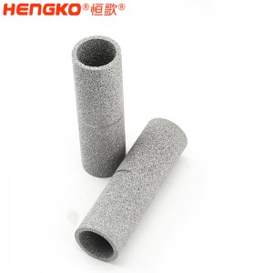 厂家定制0.2~120微米真空负压仪表过滤管_快速流通不锈钢316L管筒过滤器