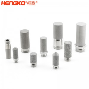 厂家来图定制粉末烧结316L不锈钢过滤器滤芯防尘耐腐蚀，用于化工制药
