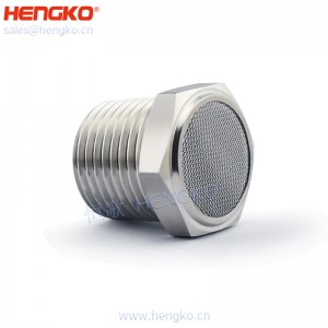厂家供应各种型号铂螺纹烧结铜不锈钢气动消声器消音器耐高温工业降噪